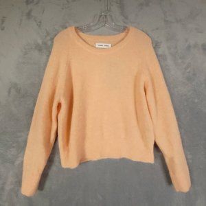 Samsøe Samsøe Womens Pullover Sweater Orange Wool Long Sleeve ‎ S New